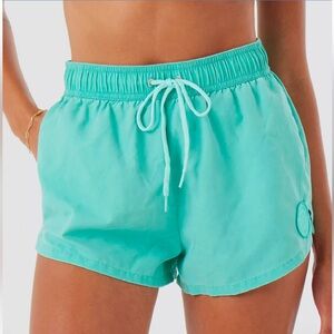 NEW Roxy No Bad Waves Boardshorts SEAFOAM Green Large